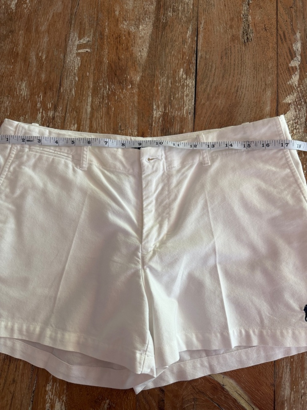 Ralph Lauren White Cotton Polo Shorts - Women's - Picture 7 of 10